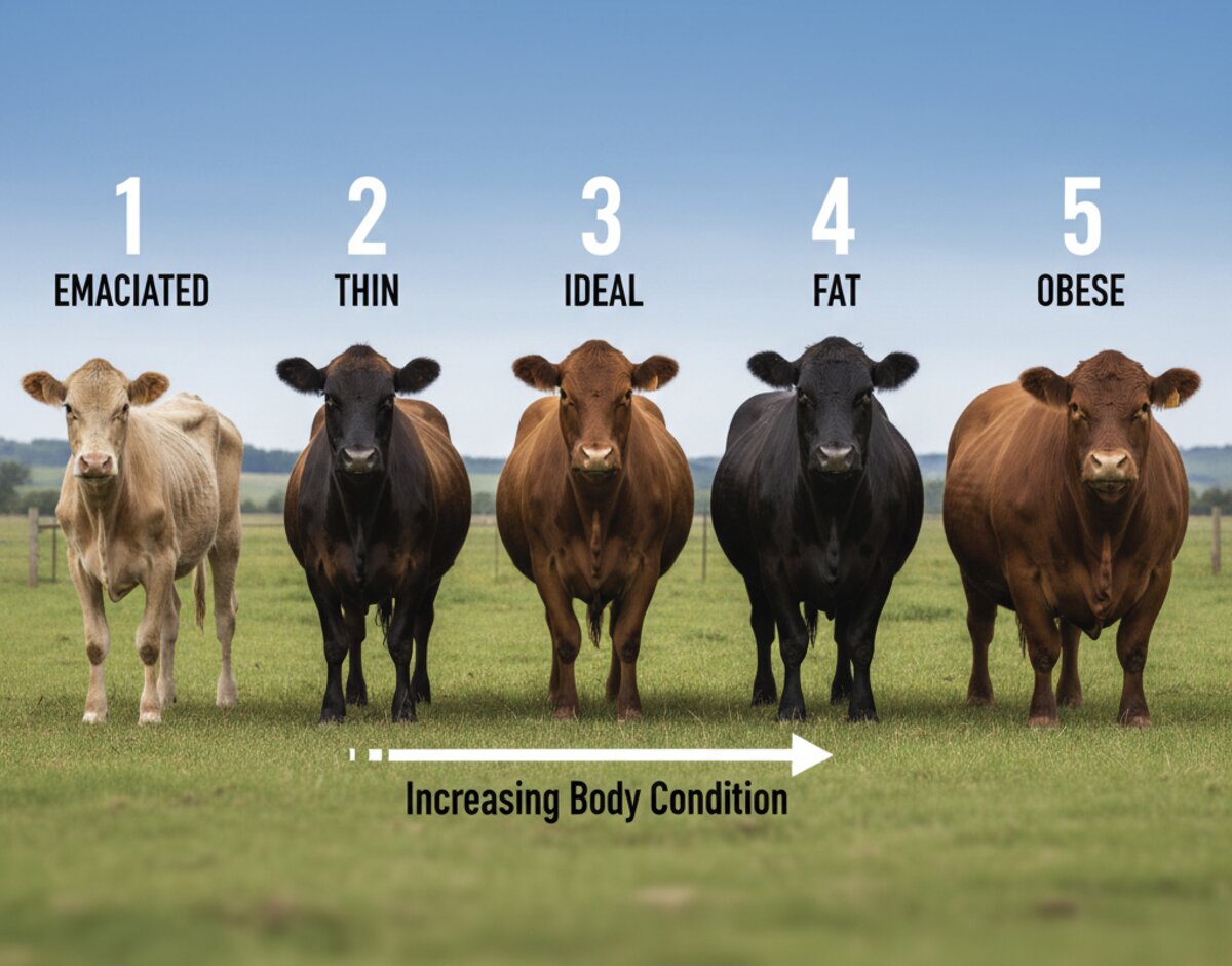 Body Condition Score (BCS): Complete Guide for Cattle and Horses